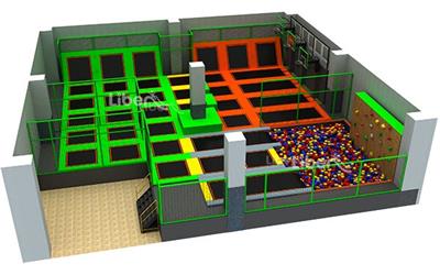 Liben Indoor Foam Pit Trampoline Park China